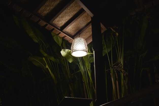 Типы освещения для дачи