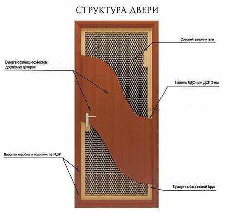 Состав дверной коробки межкомнатной двери